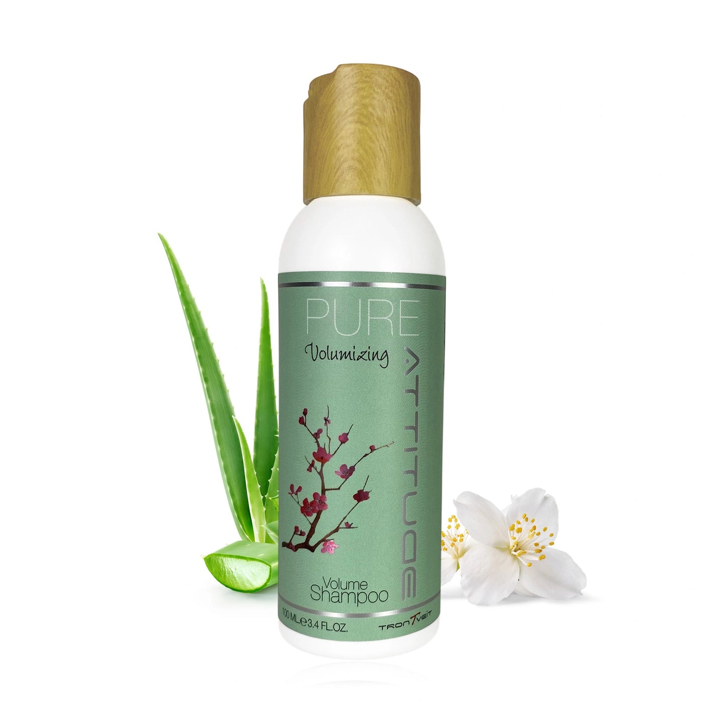 Trontveit Attitude PURE Volumizing Shampoo 100ml (MATKAKOKO)